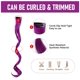 thumbnail image 5 of FUTAI Peluca larga ondulada de 30 pulgadas Ombre rubio ceniza HD frente encaje cuerpo rizado pelucas de pelo sintético para mujeres profesionales diversos estilos fiesta diaria Cosplay, 5 of 5