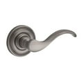 thumbnail image 1 of Half Dummy Left Hand Curved Lever & Traditional Round Rose, Matte Antique Nickel, 1 of 1