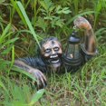 thumbnail image 6 of Ludlz Halloween Zombie Statue with LED Lantern, Halloween Outside Decorations Waterproof Garden Ornaments for Outdoor Lawn Yard Halloween Decoration, 6 of 7