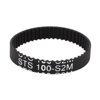 6mm Width 50 Teeth Engine Rubber Timing Belt 100mm Pitch Long S2M-100