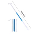 thumbnail image 4 of Plastic Dressing Aid Multicolor Plastic Sock Aid Dressing Stick Long-Handled Shoehorn Assistive Device for Seniors Rkxzt, 4 of 8