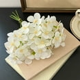 thumbnail image 4 of Clearance Under $5 Boovnll Fake Flowers - Fake Hydrangea Bouquet UV Resistant Lifelike Silk Flowers, No Fade, Fake Flowers for Wedding, Party, DIY Tables Centerpiece Decor, Artificial Flowers, 4 of 7