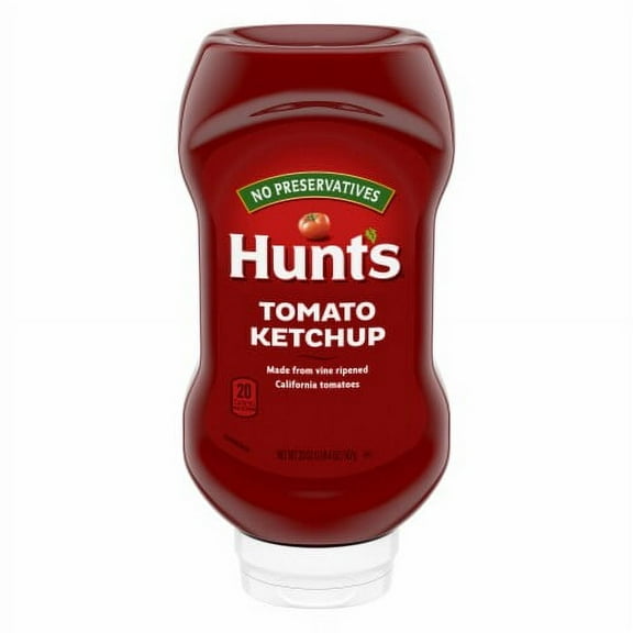 Hunt’s Tomato Ketchup 20 oz Squeeze Bottle (Pack of 2)