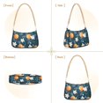 thumbnail image 7 of FORMRS Womens Shoulder Bag with Chain Strap Clutch Purse Cute Tote Handbag, Oranges Pattern, 7 of 7
