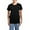 With Blue Strpe Pant, variant on - I'd Rather Be Drawing Women's Light Pajamas - Women's Short Sleeve Print T-Shirt and Pants Dark Cotton Pajama Set