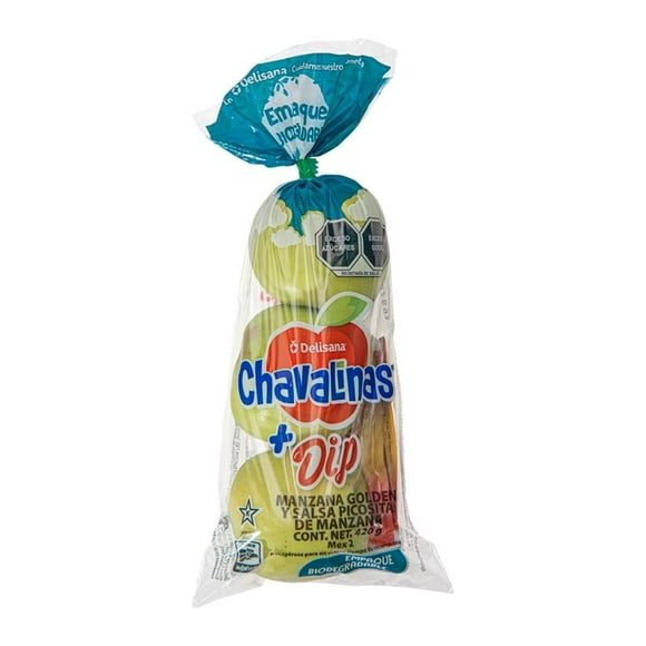 Perón Golden Chavalinas con dip de manzana 420 g