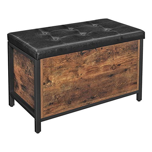 VASAGLE Storage Chests, Entryway Storage Bench, Flip Top Storage