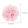 thumbnail image 7 of Rose Flower Brooches and Clips for Women | Pink Hair Clips & Flower Pins | Lapel & Hat Pins, 4.3 Inches, Light Pink, 7 of 7
