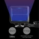 thumbnail image 3 of luces LED solares para exteriores con sensor de movimiento, reflector LED impermeable IP65, 56 LED 6500 K, luz de pared de seguridad solar con cable de 16.5 pies para jardín, porche, patio, 3 of 5