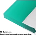 thumbnail image 3 of 14 Inch Screen Printing Ink Squeegee with Aluminum Handle, 75 Durometer, Flat Squeegee for DIY Hand Printing, Flat Patterns, 3 of 5