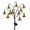 Witch Hats, variant on Halloween Solar Glowing Tree Stake Decor, Halloween Spooky Ghost Lighted Tree Decoration with Sign, Glowing Face LED Lighting, for Outndoor Patio Yard Home Decorations Party Supplies, Witch Hats