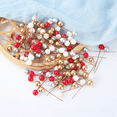 thumbnail image 3 of 50 piezas de mini bayas de perla hechas a mano, accesorios para manualidades, caja de regalo, decoración para árbol de Navidad, 3 of 6
