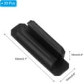 thumbnail image 2 of Pen Holder for Desk, 30 Pack Adhesive Pencil Holders Silicone Classroom Office Accessories Teacher Supplies, Black, 2 of 3