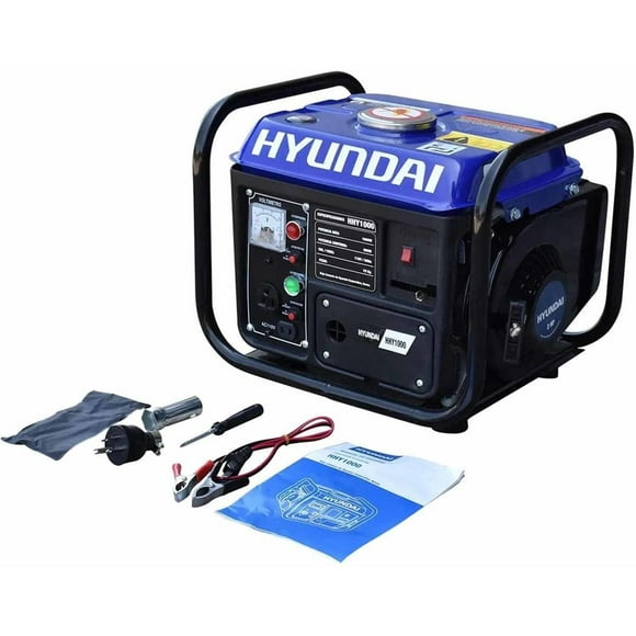 Generador Planta De Luz Gasolina Portatil Hyundai 800-1000w HHY1000