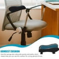 thumbnail image 3 of WEUVEB 1Pc Gaming Chair Armrest Cushion with High Density Memory Foam and Breathable Cover, 3 of 6