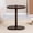 Espresso, variant on MH London Crawford Solid Mango Wood C-Shape End Table, Slide Under Sofa Side Table, 20 x 13 x 22 in, Espresso