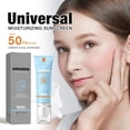 thumbnail image 2 of Protector solar blanqueador SPF50+ para piel con melanina Protector solar hidratante natural para rostro y cuerpo Ingredientes naturales Todo tipo de piel Bloquea los rayos UV 50 ml, 2 of 2