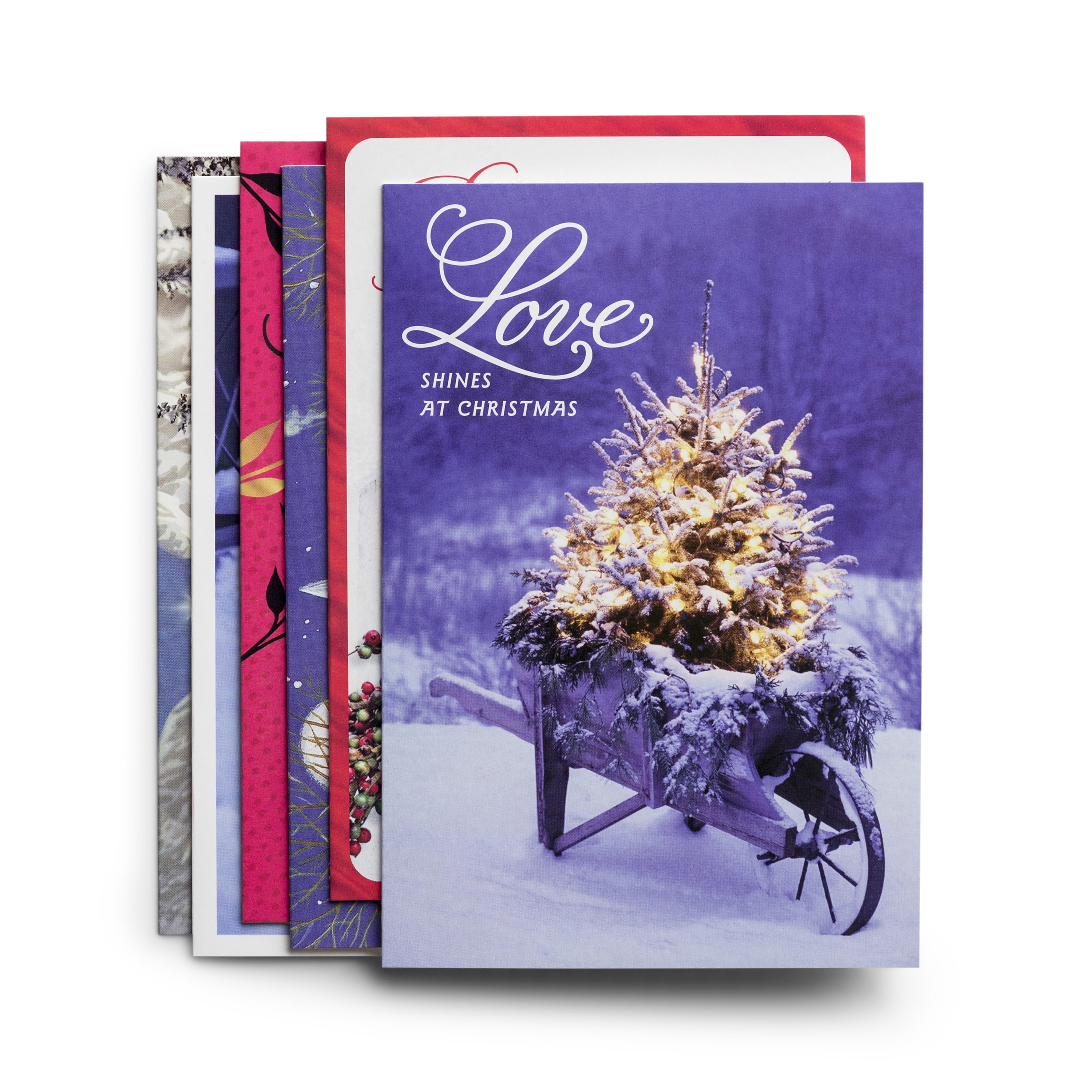 DaySpring Traditional Scenes Christmas Boxed Greeting Cards, 4.25' x 6.25' (48 Count)