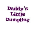 thumbnail image 2 of CafePress - Daddy's Little Dumpling Infant Creeper - Baby Light Bodysuit, Size Newborn - 24 Months, 2 of 4