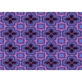 thumbnail image 1 of Ahgly Company Machine Washable Indoor Rectangle Transitional Medium Slate Blue Area Rugs, 7' x 10', 1 of 7