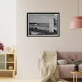 thumbnail image 3 of Historic Framed Print, Wilson Dam & Hydroelectric Plant, Spanning Tennessee River at Wilson Dam Road (Route, Muscle Shoals, Colbert County, AL - 3, 17-7/8" x 21-7/8", 3 of 9