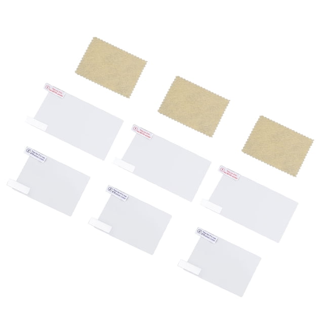Game Console Screen Protector, Game Console Screen Protector Film PET Tempered Glass High Clarity 3 Pack Anti Glare for Maintenance