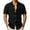 A-Black244, variant on Men's Sequin Button Down Shirts Short Sleeve Contrast Collar Glittery Pullover Top Party Streetwear Tops