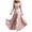 a12-Pink, variant on Women Gothic Maxi Dress Long Sleeve V-Neck Halloween Skeleton Print Costume Dress for Party Cosplay White Size XXXXXL