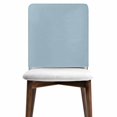 thumbnail image 6 of Sky Blue Chair Back Cover for Dining Room, Modern Pure Winter Sky Blue Removable Kitchen Chair Slipcovers, Washable Seat Protector for Restaurant Party Banquet Wedding Décor, 6 of 9