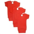 thumbnail image 1 of Bambini LS-0152 Body à Manches Courtes - Rouge, Grand - Lot de 3, 1 of 3