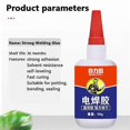 thumbnail image 3 of 5x Instant Fast Adhesive 50ML Bottle Stronger Super Glue Multi-Purpose Fix HOT Super Strong Liquid Colorless Adhesive Glue, 3 of 4