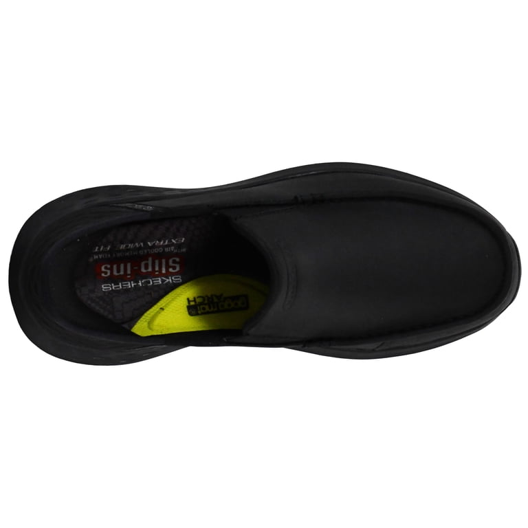 Skechers Black Slip-Ons Relaxed Fit Parson Oswin Hands Free Shoes SIZE 9.5 NWT Skechers Men main image 2