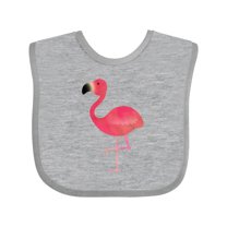 Inktastic Cute Flamingo Bird Boys or Girls Baby Bib