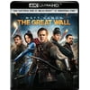 The Great Wall (4K Ultra HD + Blu-ray + Digital Copy), Universal Studios, Action & Adventure