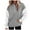 0 Gray, variant on Women's Hoodies Relaxed Fit Long Sleeve Pullover Tops Fall Trendy Casual Hoodie Color Block Kangaroo Pocket Hooded Sweatshirts Army Green XL