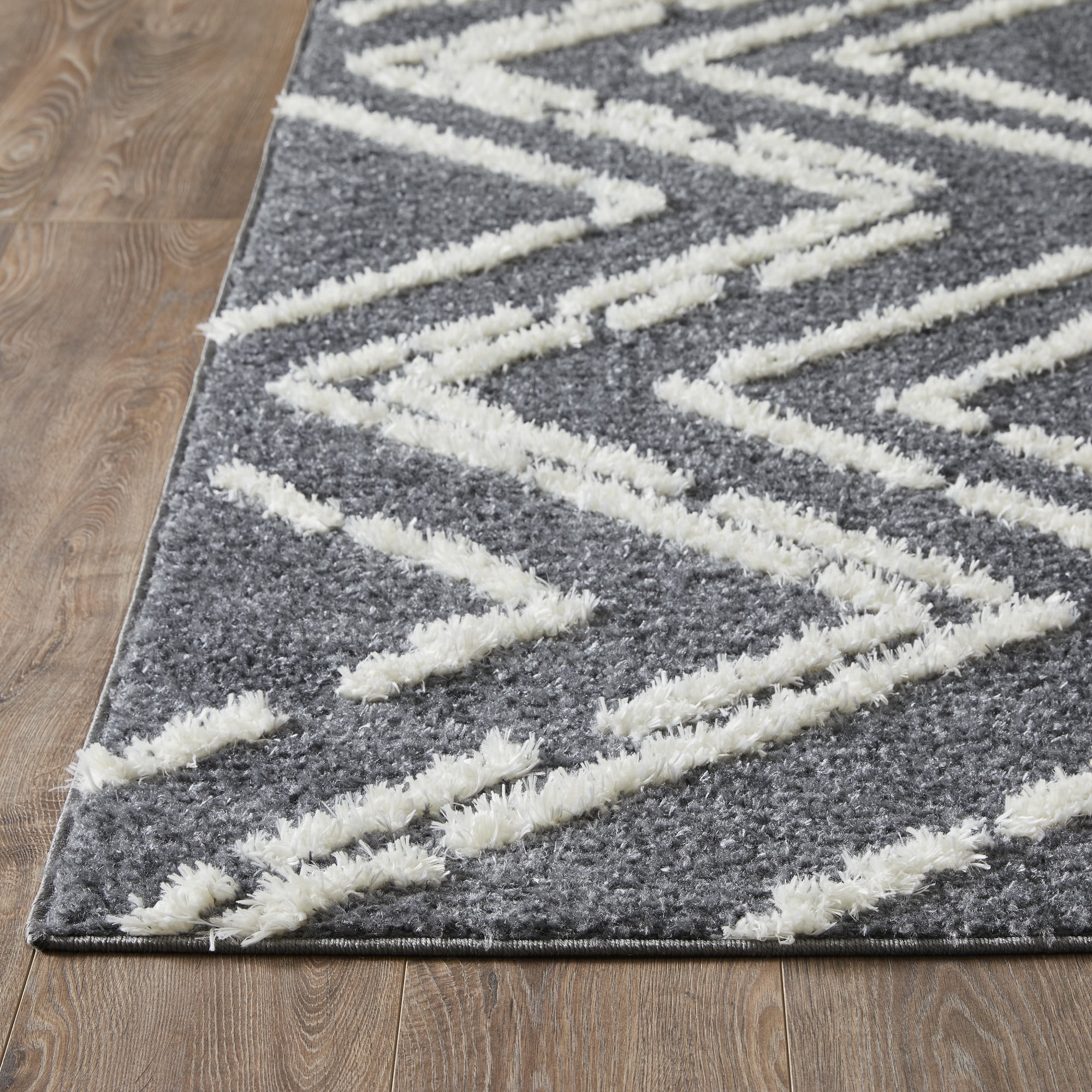 Loomaknoti Vemoa Armeley 3' x 5' Blue Geometric Indoor Accent Rug
