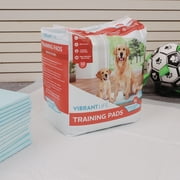 Vibrant Life, Puppy Pads Extra Large 5-Layer Leakproof Pet Training Pads 7.36 in x 7.56 in 30 Count (1 Pack)