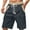 Gray, variant on Maean Men's Shorts 7 Inch Casual Drawstring Elastic Waist Summer Beach Vacation Shorts with Pockets
