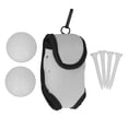 thumbnail image 2 of Riñonera Para Pelotas De Golfista, Cinturón De Soporte En T De Neopreno Resistente A Los Golpes Para Entusiastas De Los Deportes, Bolsa Portátil Con Accesorios De Clavija, 2 of 7