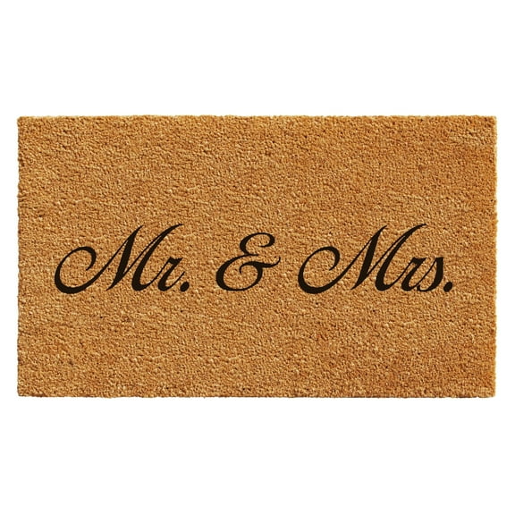 Calloway Mills Mr. & Mrs. Outdoor Doormat