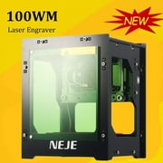 1000mw Laser Engraver Printer Laser Engraving Machine DIY USB CNC Router Cutting Carver Off-line Operation with Protective Screen for Win 7, XP, Win 8, Win 10, iOS 9.0, Android 4.0
