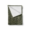 thumbnail image 2 of Camouflage Soft Flannel Fleece Throw Blanket, Digital Pixel Design Repeating Camo Pattern, Cozy Plush for Indoor and Outdoor Use, 60" x 80", Army Green Dark Taupe, by Ambesonne, 2 of 6