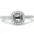 thumbnail image 2 of Pompeii 5/8ct Braided Engagement Ring Setting 14K White Gold (G/H,I1), 2 of 3