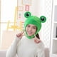 thumbnail image 4 of Sombrero de invierno Yuyangstore con solapa de oreja de animal de rana linda de peluche, 4 of 8