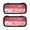 Black, variant on Pink Crystals, Carrying Case For Nintendo Switch & OLED Version, Eva Lightweight Shockproof Protective Pouch Case for Game Console & Accessories with 10 Game Card Slot & Wristband, White