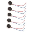 thumbnail image 3 of 5 micromotores vibratorios planos para buscapersonas y teléfonos móviles, CC 3 V, 80 mA, 10 x 2 mm, 11&nbsp;000 RPM, 1020 (27 mm), 3 of 14