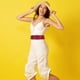 thumbnail image 5 of Cinturón ancho retro de ocio para mujer, con cierre de velcro, para vaqueros y vestidos, 5 of 5