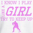 thumbnail image 3 of CafePress - Hockey Like A Girl Hoodie - Pullover Hoodie, Hooded Sweatshirt, 3 of 4