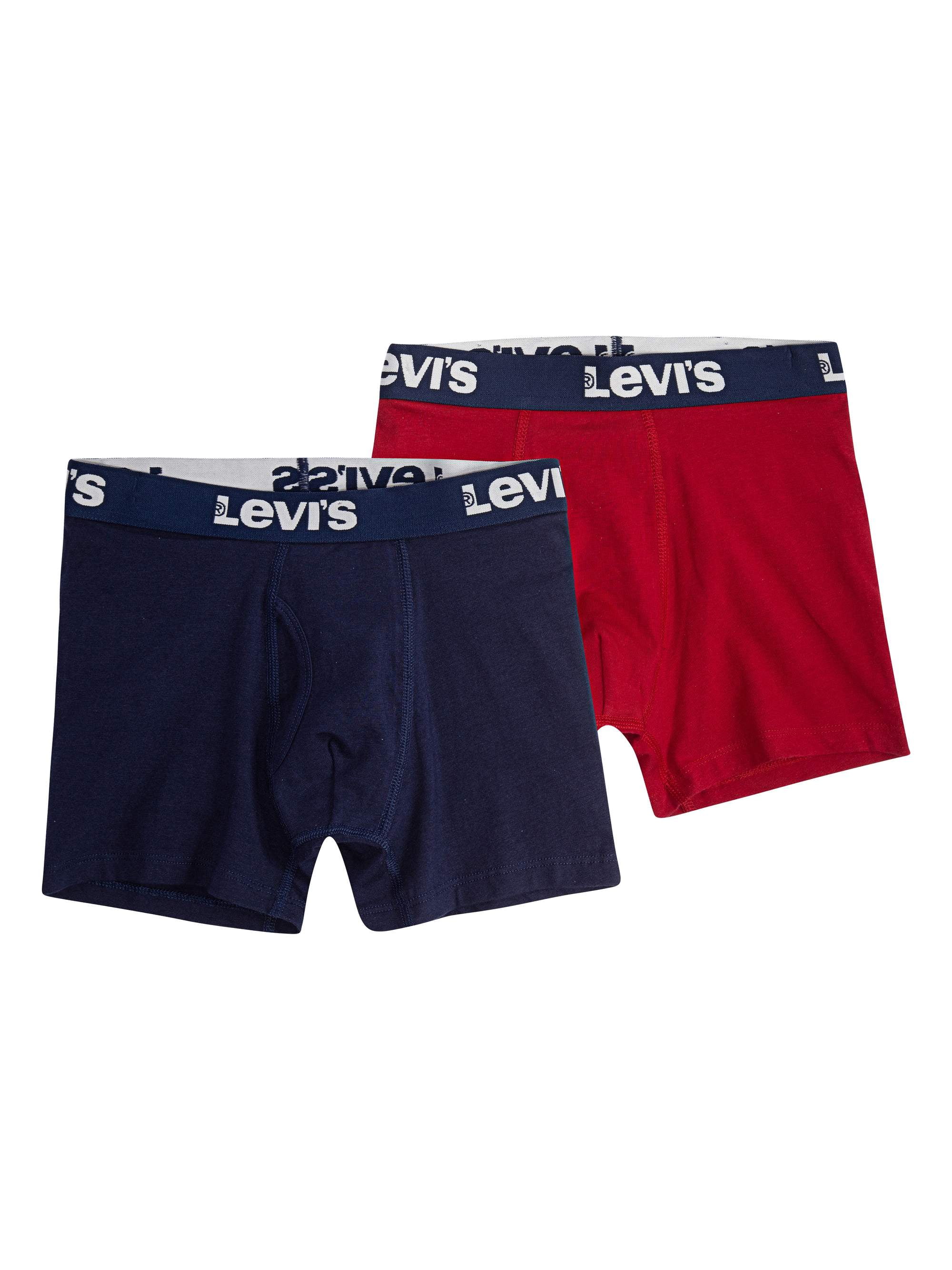 Levi's - Levi’s® Boys’ Underwear; 2 Pack Cotton Blend Boxer Briefs (Big ...
