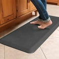 thumbnail image 2 of GelPro NewLife Designer Comfort Collection Kitchen Mat, 2" x 4", Charcoal Black, 2 of 5